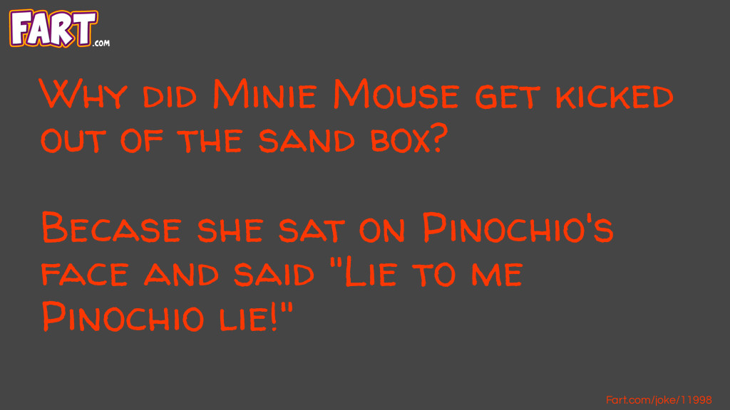 Minnie Mouse  Joke Meme.