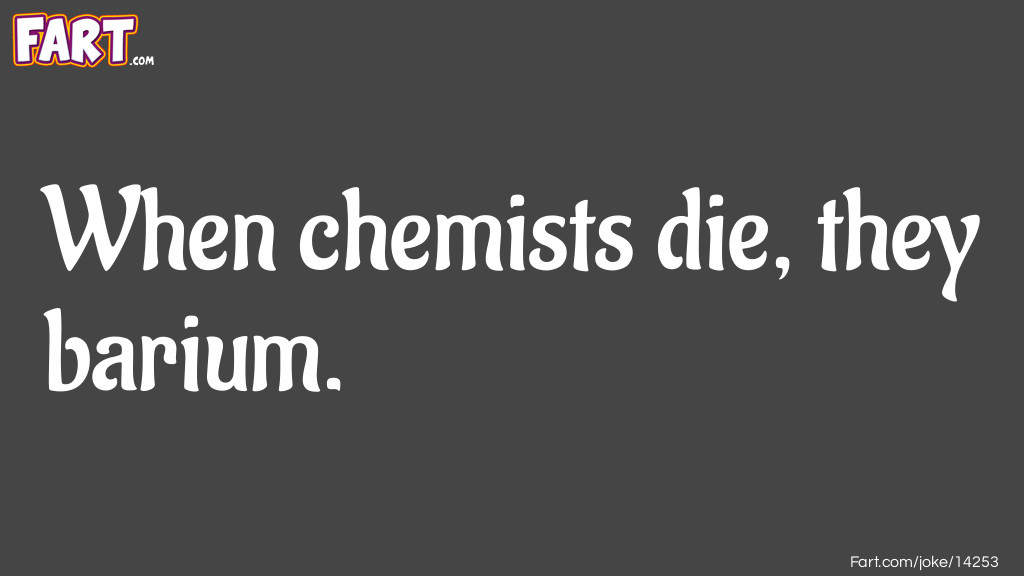 Chemist Pun Joke Meme.