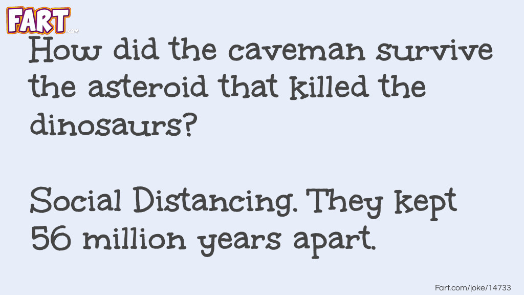 Caveman Survival Joke Joke Meme.