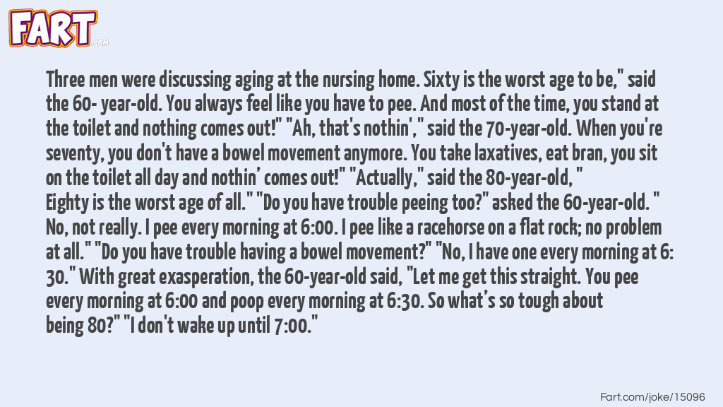 Nursing Home Joke Joke Meme.