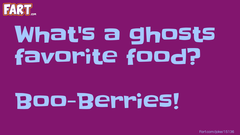 Halloween ghost favorite food joke Joke Meme.