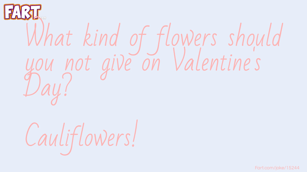 The Wrong Valentine's Day Flowers Joke Meme.