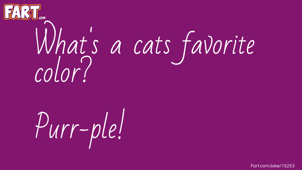 Cats Favorite Color Joke Joke Meme.