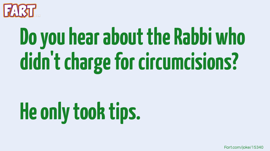Rabbi circumcision joke Joke Meme.