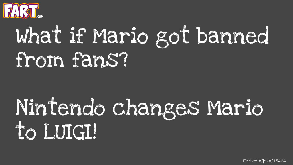 Sorry Mario Joke Meme.
