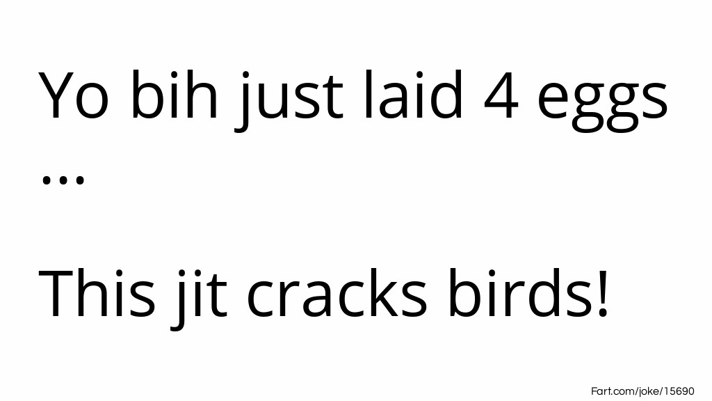 Funny Bird Joke Joke Meme.