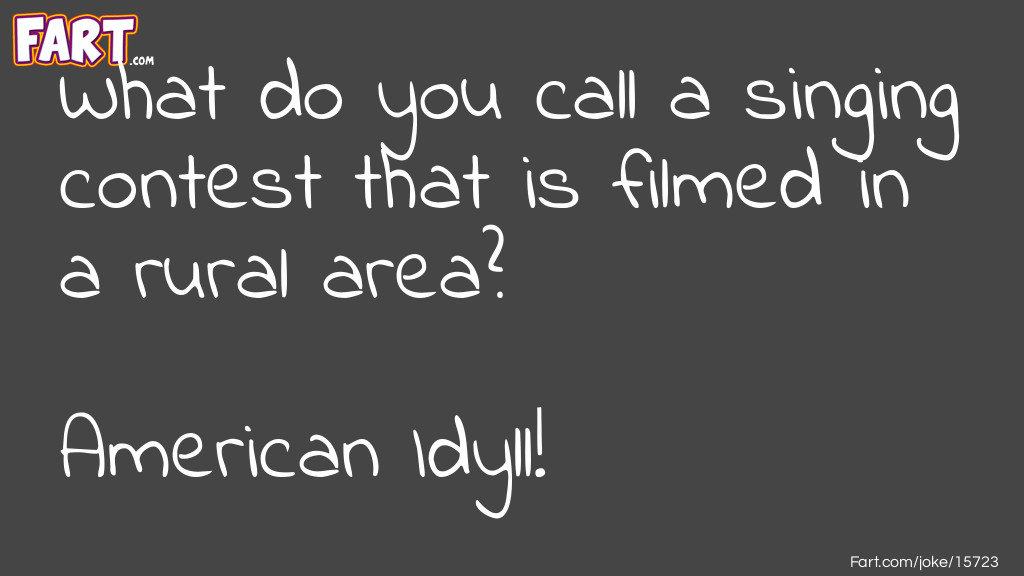 Rural Singing Contest Joke Meme.