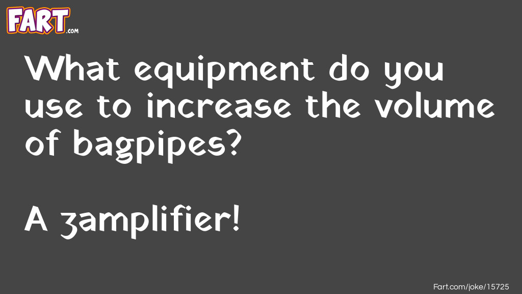 Equipment for Pipers Joke Meme.
