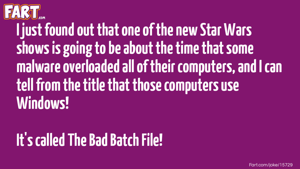 Star Wars Programming Show Joke Meme.