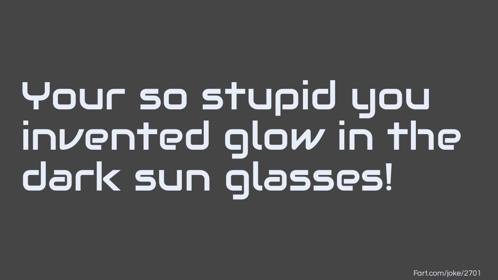 Click to see joke Solar Powered answer.